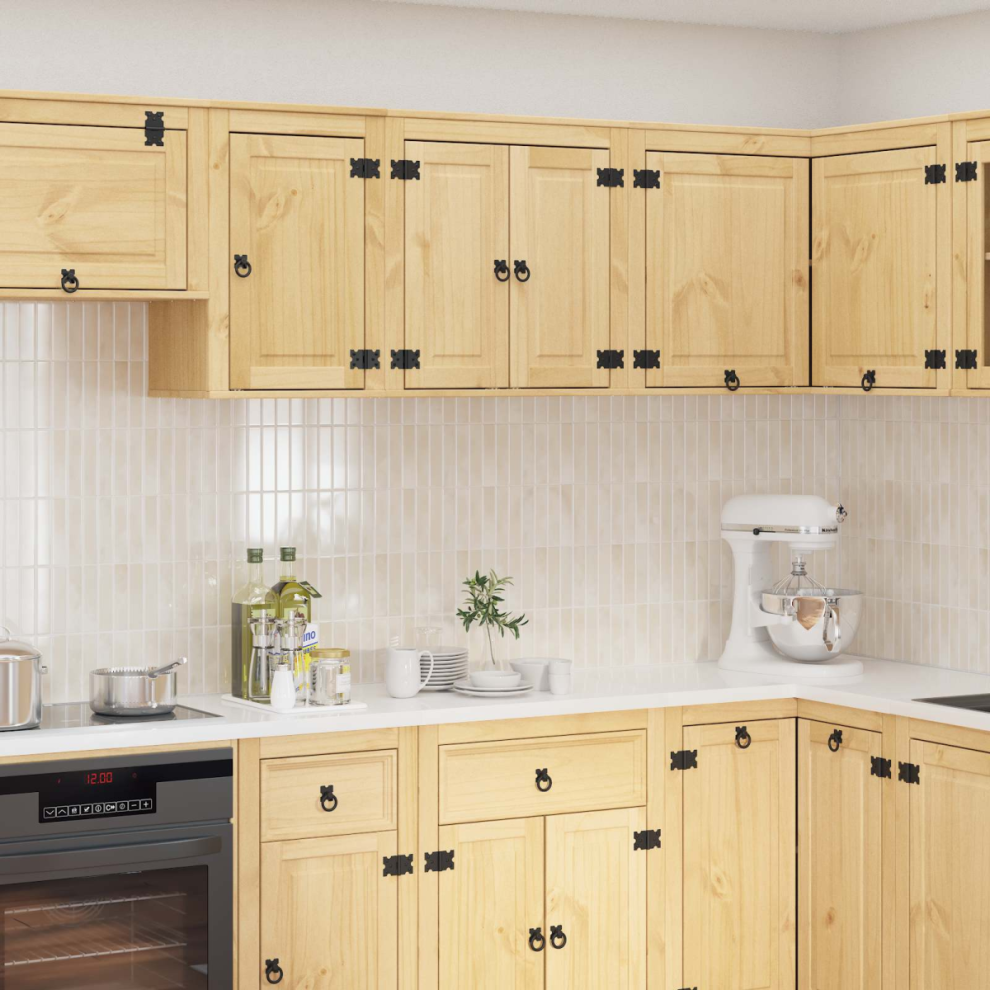 Vidaxl Cabinet Ski Honey Brown 60 X 32 X 60 Cm Solid Pine Wood