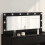 VidaXL vidaXL Vanity Mirror Rectangular Black Oak 100 x 45 x 18 cm 1