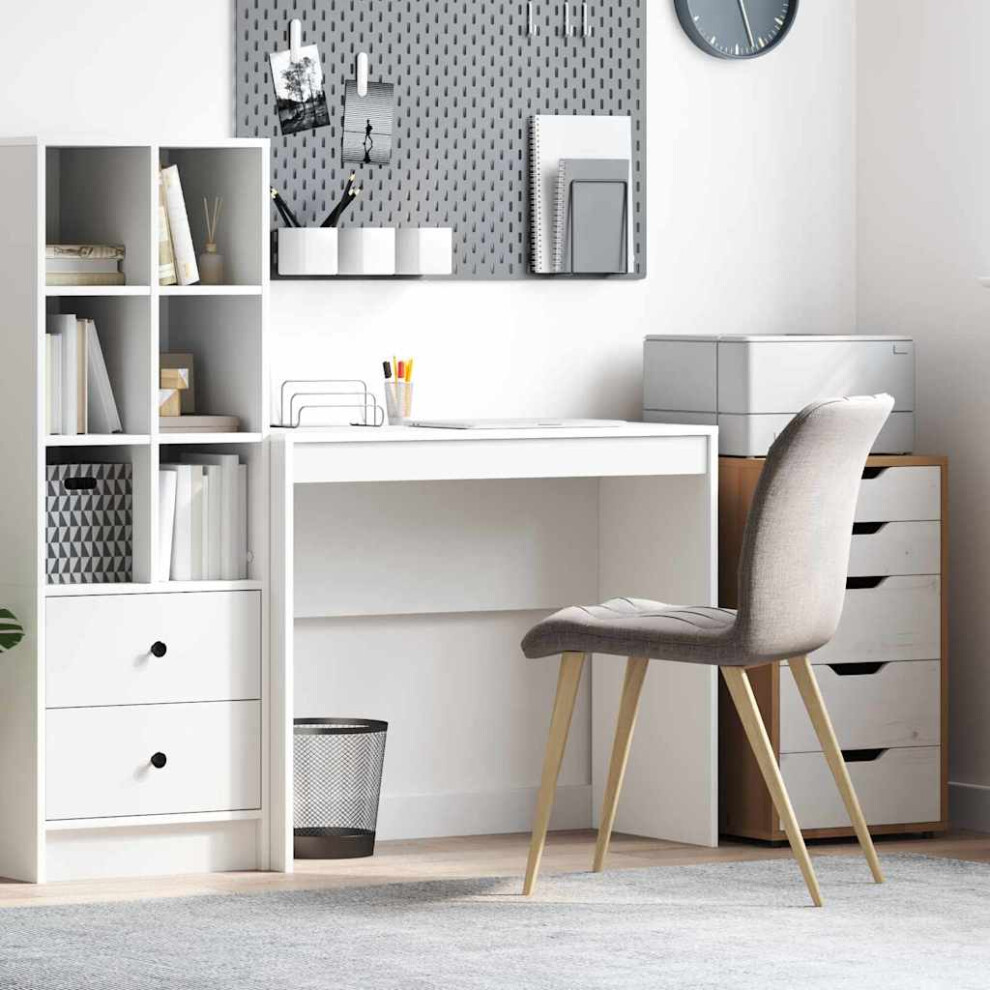 Vidaxl Desk 90 X 40 X 76 Cm White