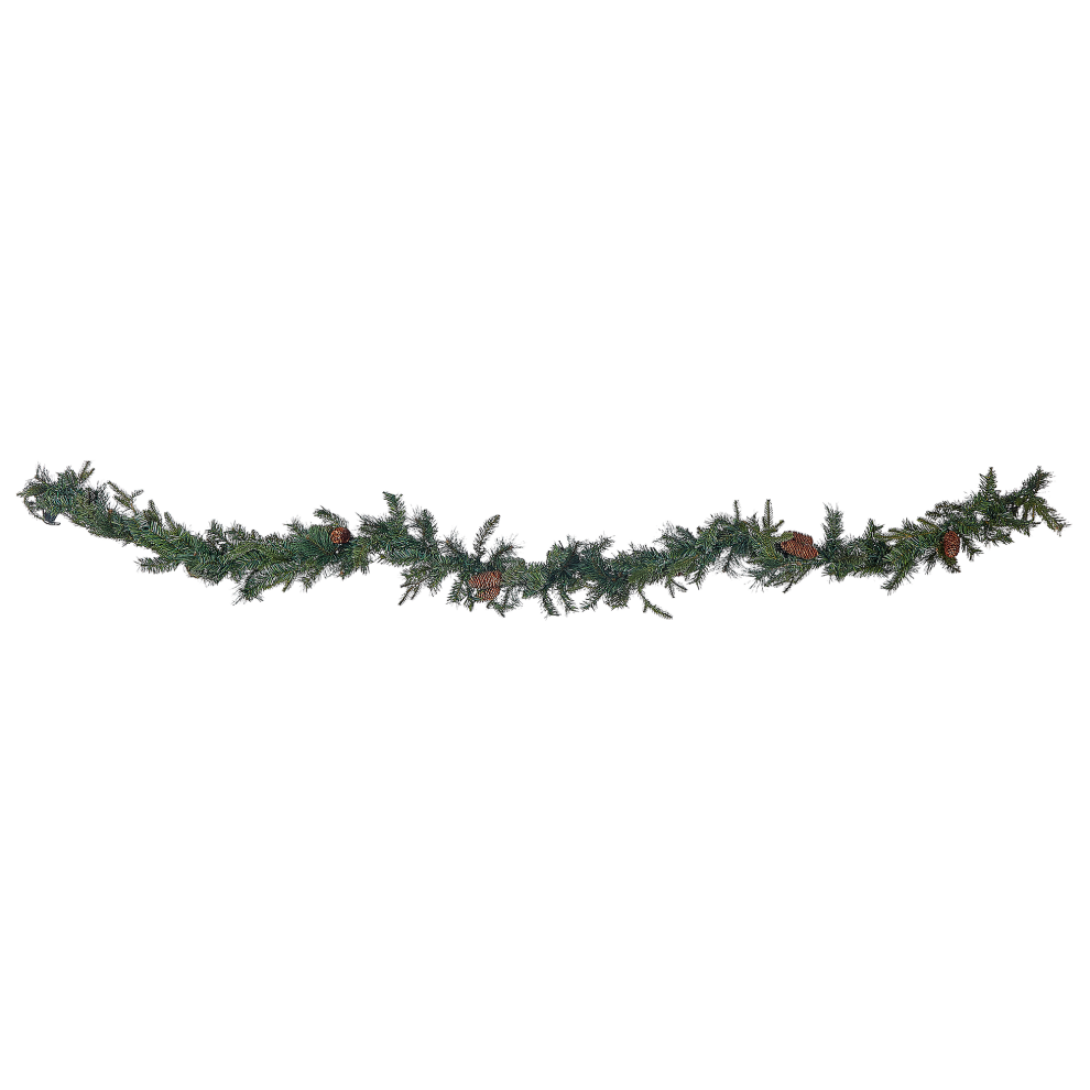 Beliani Christmas Garland Led Kamerun 270 Cm Green