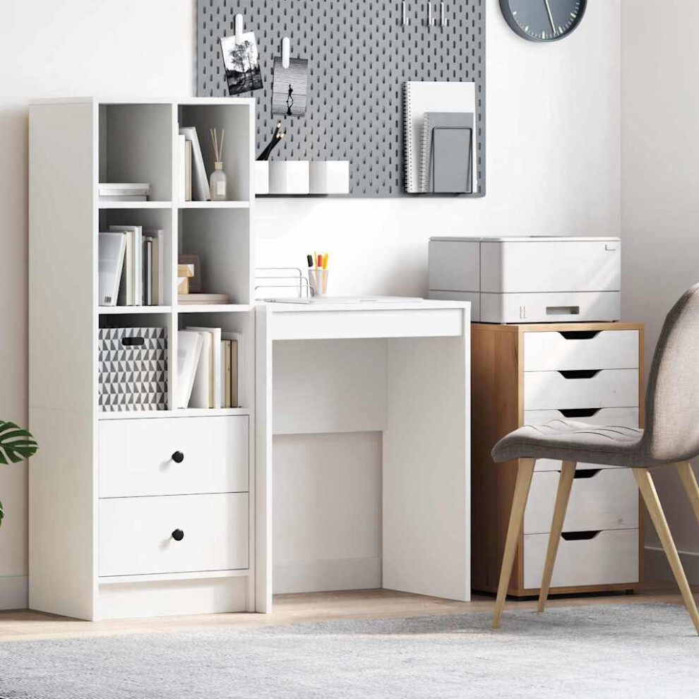 Vidaxl Desk 60 X 40 X 76 Cm White