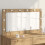 VidaXL vidaXL Vanity Mirror Rectangular Artisan Oak 100 x 55 x 18 cm 1