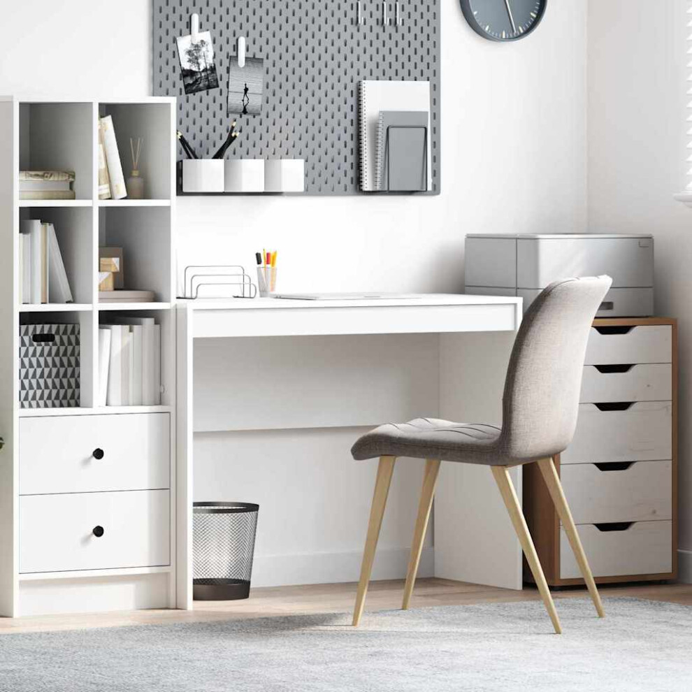 Vidaxl Desk 100 X 40 X 76 Cm White