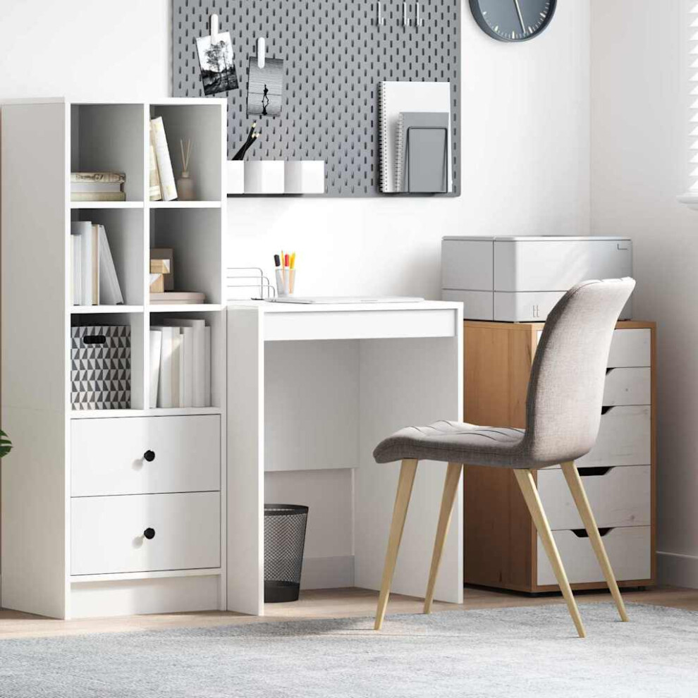 Vidaxl Desk 60 X 50 X 76 Cm White