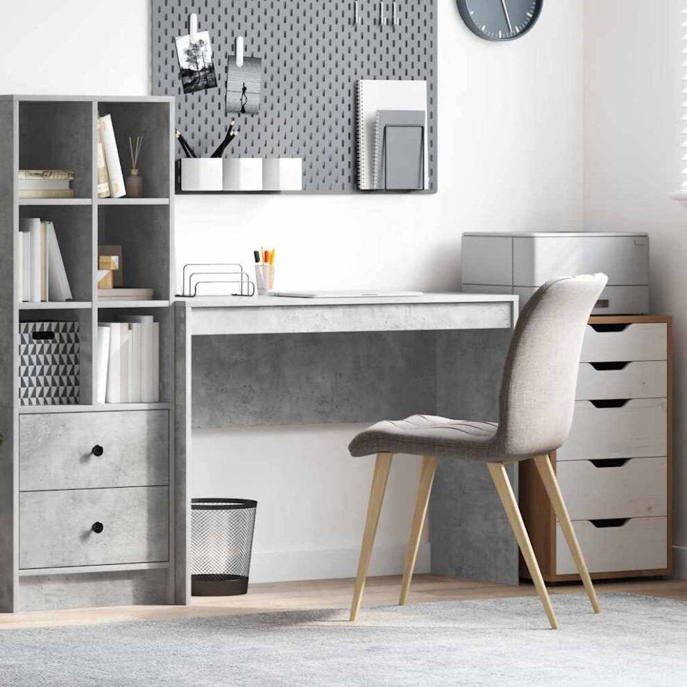 Vidaxl Desk Concrete 100 X 40 X 76 Cm Grey