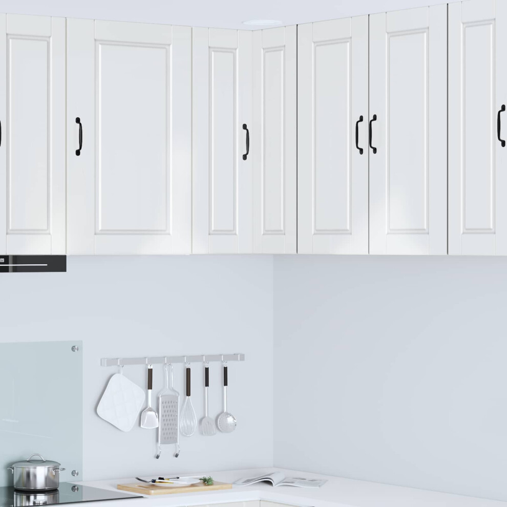 Vidaxl Dishwasher Panel With Shelf High Gloss White 57 X 57 X 80 Cm