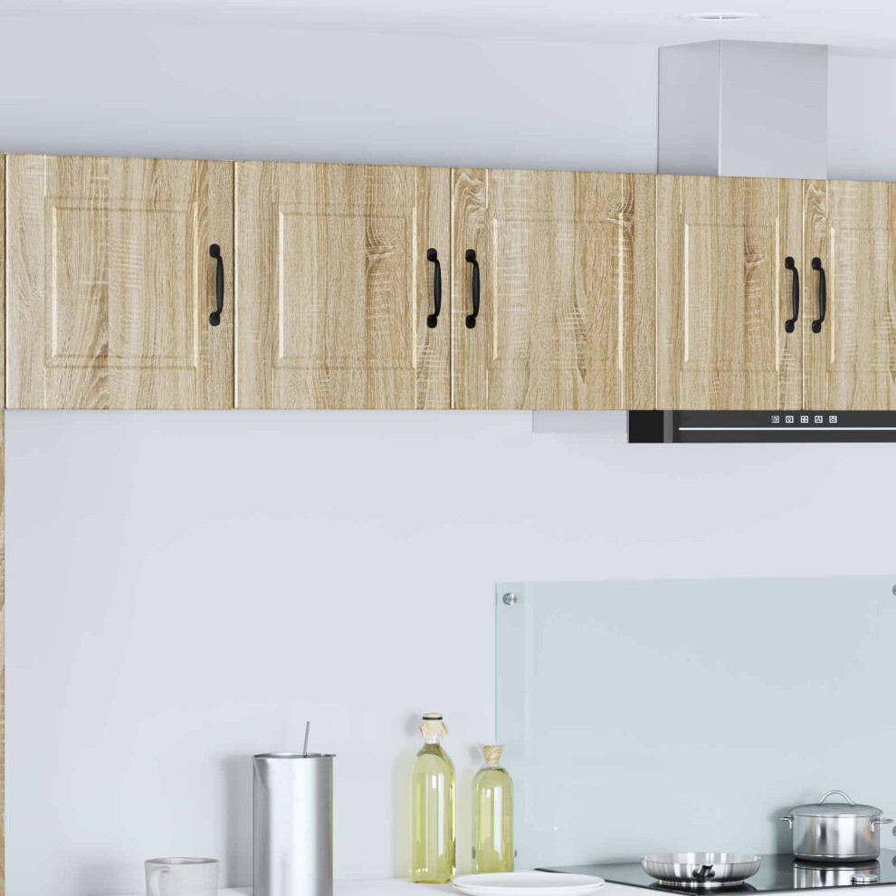 Vidaxl Dishwasher Panel Sonoma Oak 80 X 31 X 40 Cm Engineered Wood - Image 3