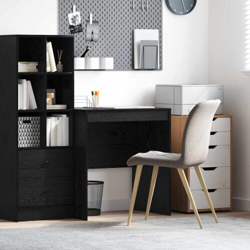 VidaXL vidaXL Desk Black Oak 70 x 50 x 76 cm
