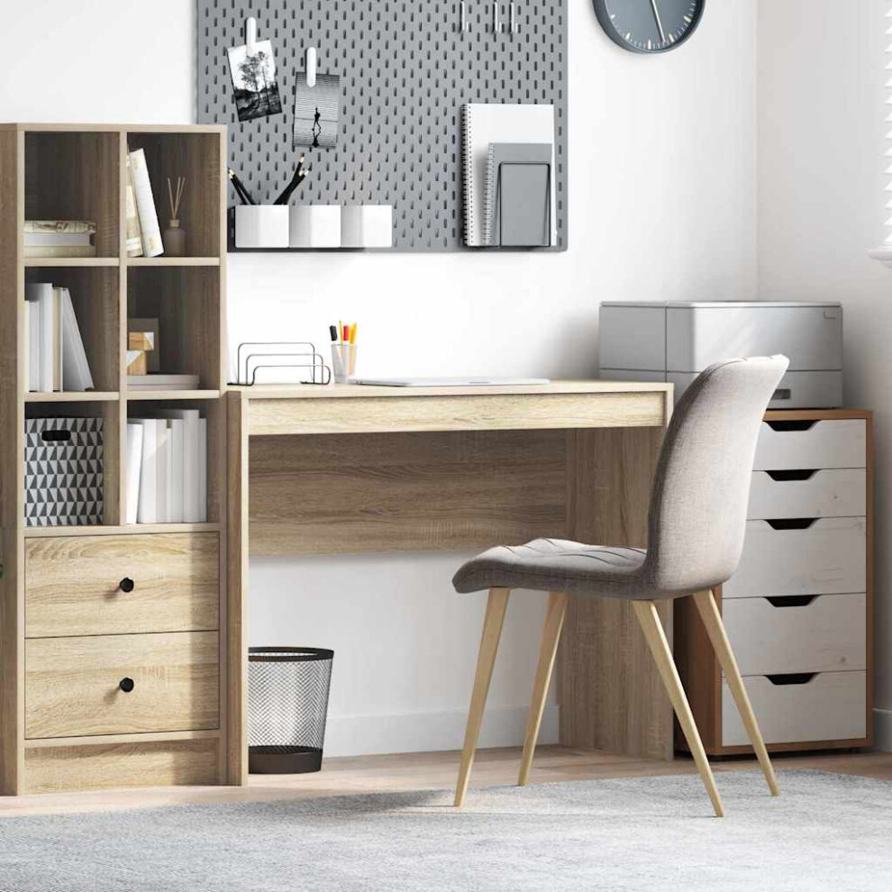 Vidaxl Desk Sonoma Oak 100 X 40 X 76 Cm