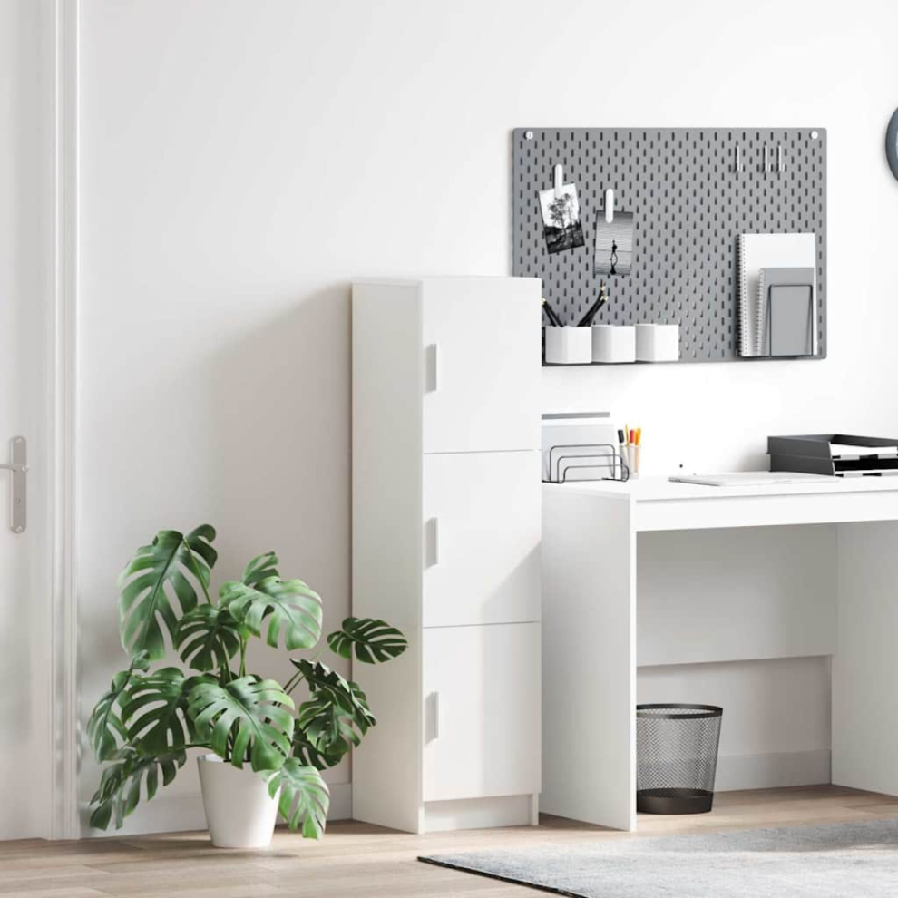Vidaxl Highboard White 31.5 X 32 X 122.5 Cm