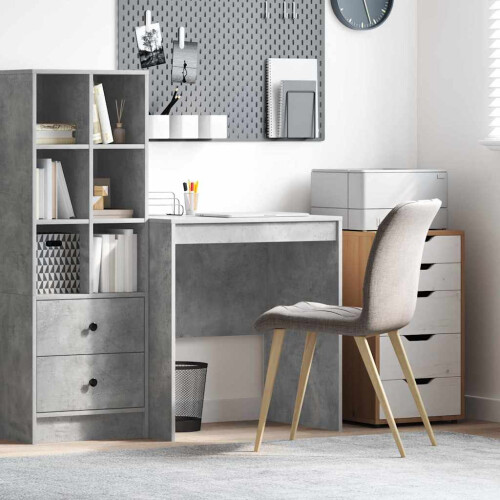 VidaXL vidaXL Desk Concrete Grey 70 x 50 x 76 cm