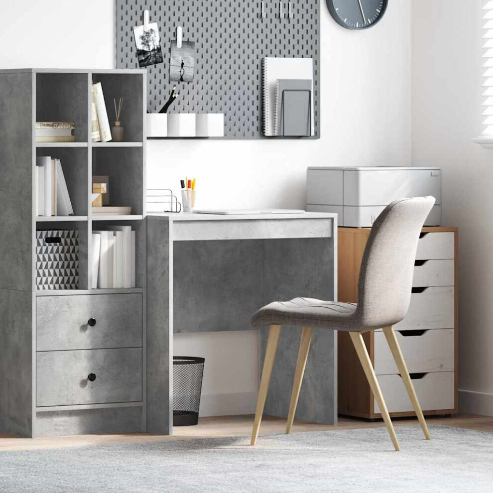 Vidaxl Desk Concrete 70 X 50 X 76 Cm Grey