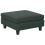 Beliani Ottoman UNSTAD Fabric Dark Green 1