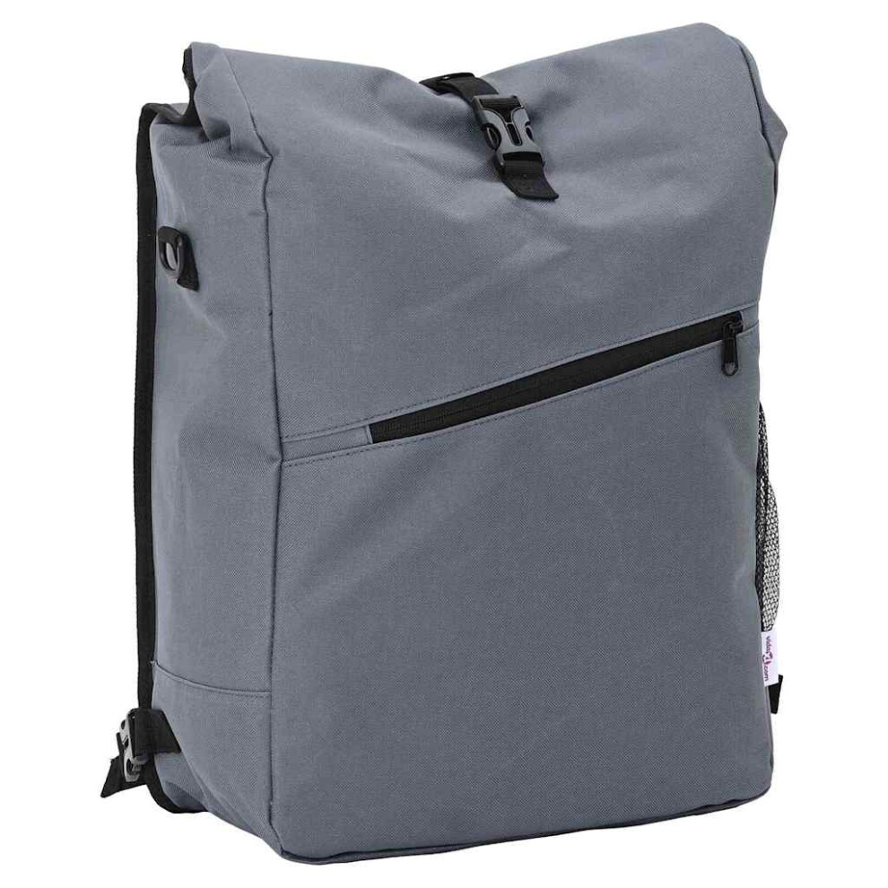 Vidaxl Bicycle Bag Grey 33 X 16 X 60 Cm Polyester