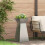 VidaXL vidaXL Pillar Planter Silver 35 x 35 x 73 cm 1