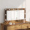 VidaXL vidaXL Vanity Mirror Rectangular with Mirror Old Wood 80 x 45 x 18 cm 1