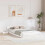 VidaXL vidaXL Bed Frame White 120 x 190 cm Wood 1
