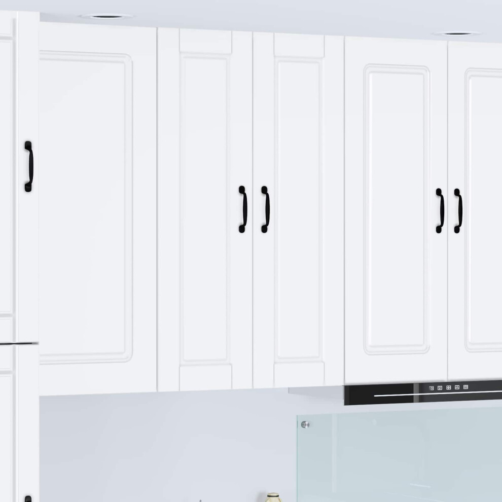 vidaXL Wall Cabinet PORTO White 30 x 31 x 100 cm Engineered Wood - Image 2