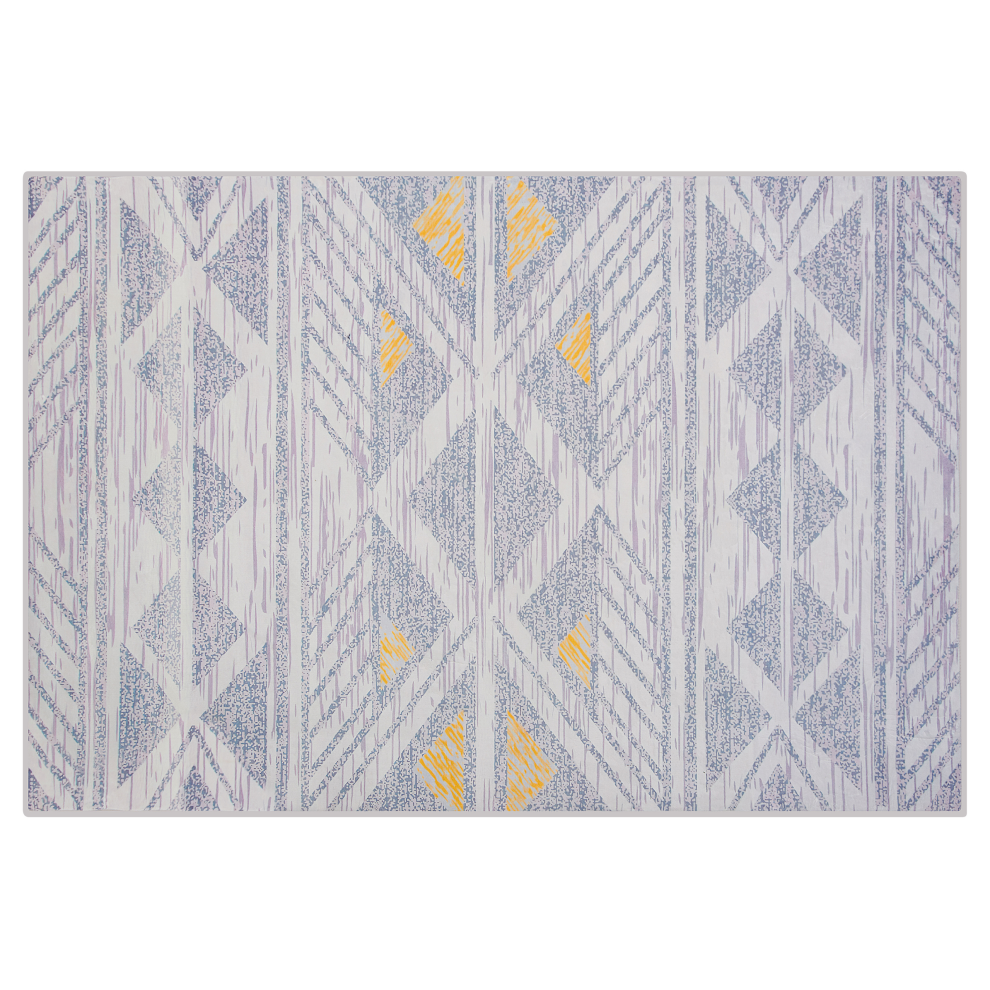Beliani Rug Kargi Grey 140 X 200 Cm