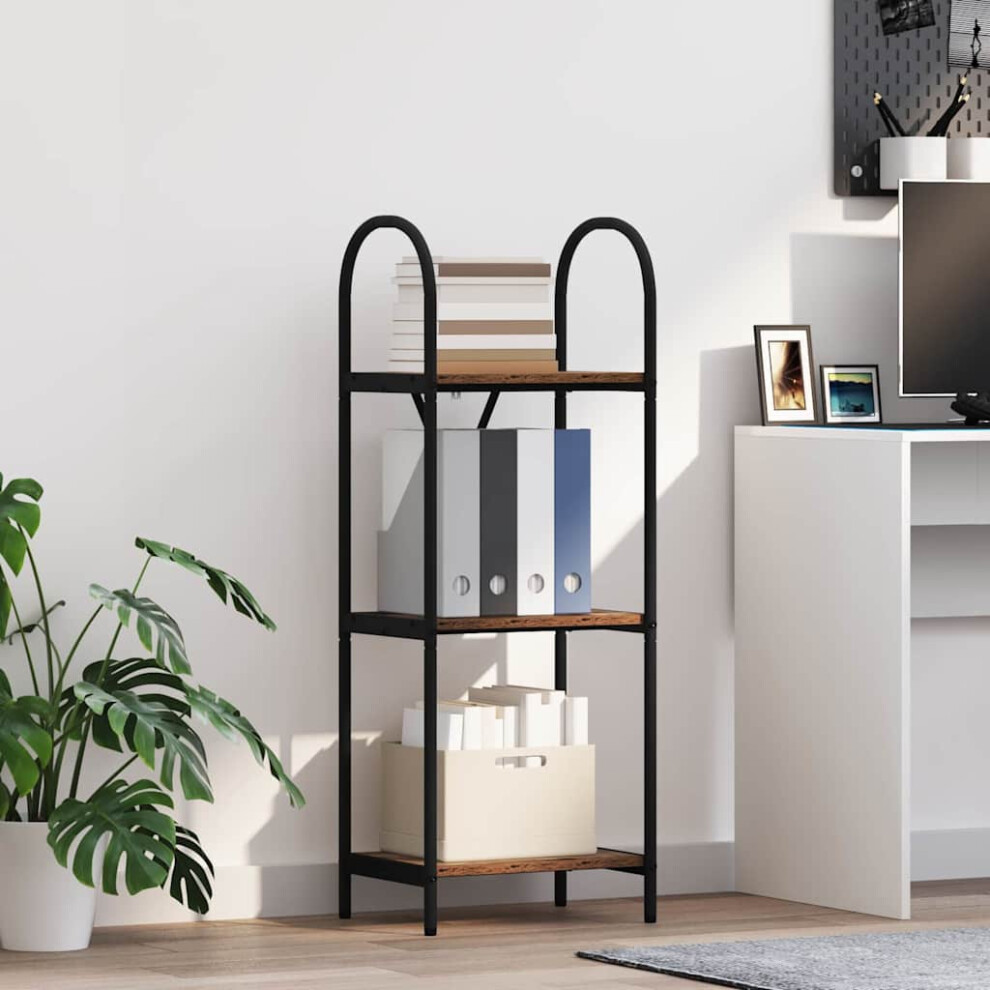 Vidaxl Bookshelf Old Wood 40 X 30 X 109 Cm Engineered Wood
