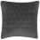 Beliani Throw Cushion LALAM Cotton 45 x 45 cm Grey Chevron Pattern 1