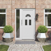 vidaXL Planter 2 pcs Silver 75 x 75 x 60 cm Galvanised Steel
