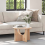 VidaXL vidaXL Coffee Table Natural 50 x 50 x 35 cm Solid pine wood 1