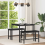VidaXL vidaXL Dining Tables 80 x 80 x 75 cm METAL 1