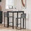 VidaXL vidaXL Standing Bar Table Engineered Wood 1