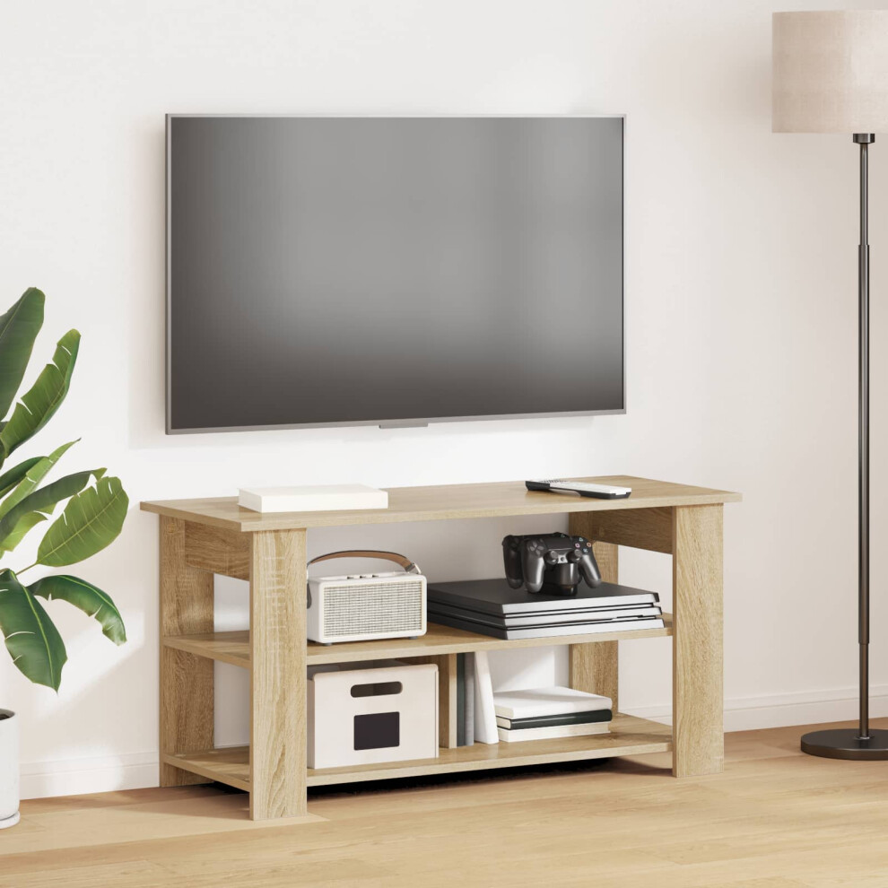 Vidaxl Tv Stand Sonoma Oak 100 X 40 X 50 Cm