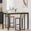 VidaXL vidaXL Standing Bar Table Engineered Wood 1