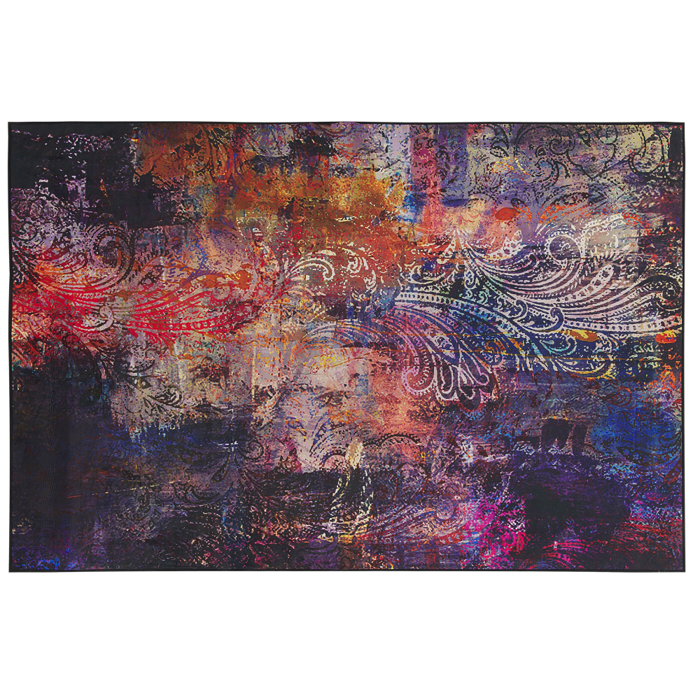Beliani Rug Mardin Multicolour 160 X 230 Cm Multicoloured