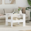 VidaXL vidaXL Coffee Table White 57 x 55 x 45 cm Engineered Wood 1