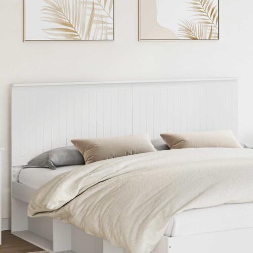 VidaXL vidaXL Headboard with Headboard White 180 cm Engineered wood