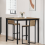 VidaXL vidaXL Standing Bar Table Engineered Wood 1