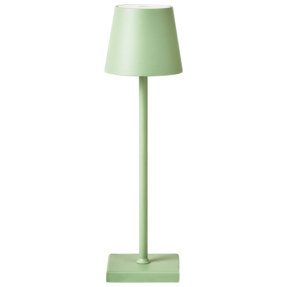Photos - Bracelet Beliani Wireless LED Table Lamp BACEIRO Metal Light Green Blue,Green,Purple