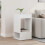 VidaXL vidaXL End Table White 30 x 30 x 56 cm Engineered Wood 1