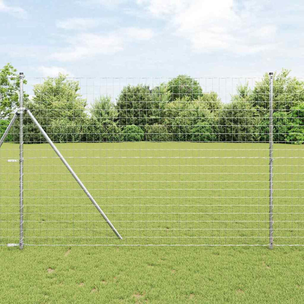 Vidaxl Euro Fence 1.5 X 10 M Pvc-Coated Iron
