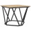 VidaXL vidaXL Side Table Set 2 pcs Sonoma Oak Engineered Wood and Steel 5