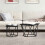 VidaXL vidaXL Side Table Set 2 pcs Black oak 50 x 50 x 40 cm 4