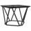 VidaXL vidaXL Side Table Set 2 pcs Black oak 50 x 50 x 40 cm 5