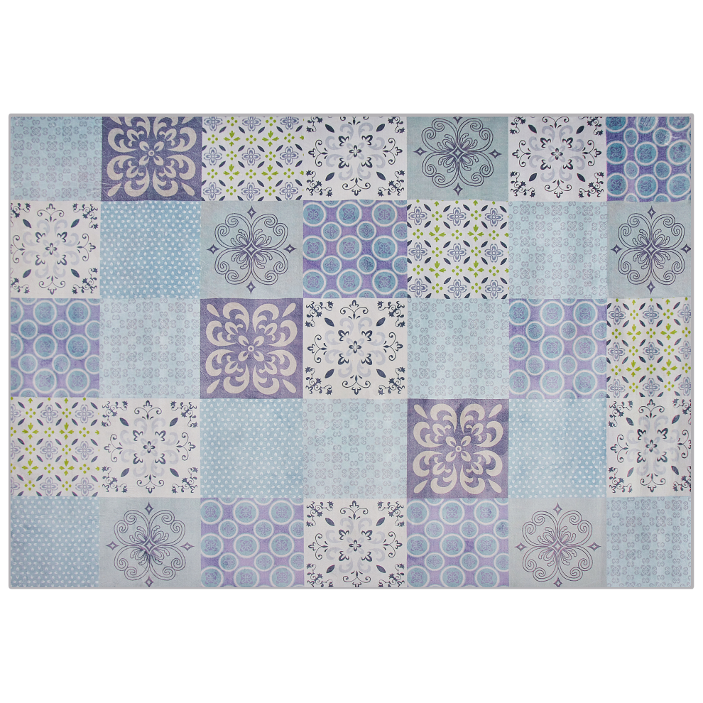 Beliani Rug Inkaya Grey 160 X 230 Cm