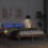 VidaXL vidaXL Bed Frame with Headboard Brown 120 x 190 cm Solid Pine Wood 4