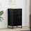 VidaXL vidaXL Sideboard Black Oak 42 x 36 x 75.5 cm Engineered Wood 1