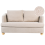 Beliani Sofa 2 Seater RATTVIK Boucle Beige 1