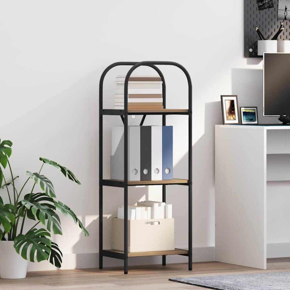 Vidaxl Bookshelf Artisan Oak 40 X 30 X 109 Cm Engineered Wood