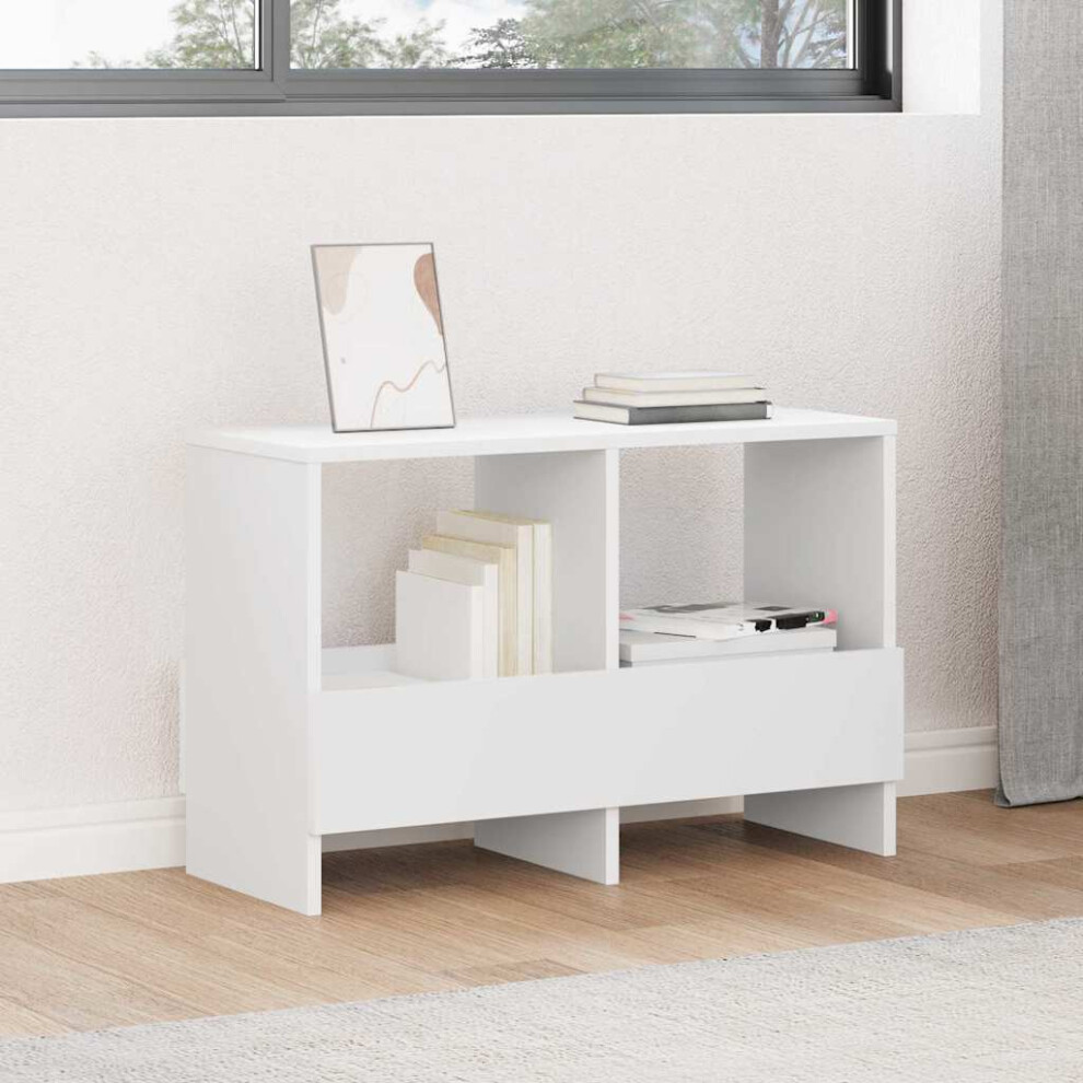 Vidaxl Magazine Rack 68.5 X 30 X 45 Cm White