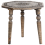 Beliani Side Table WANDILO Mango Wood Brown 1