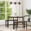 VidaXL vidaXL Dining Tables 80 x 80 x 75 cm METAL 1