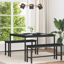 vidaXL Dining Tables 110 x 110 x 75 cm METAL